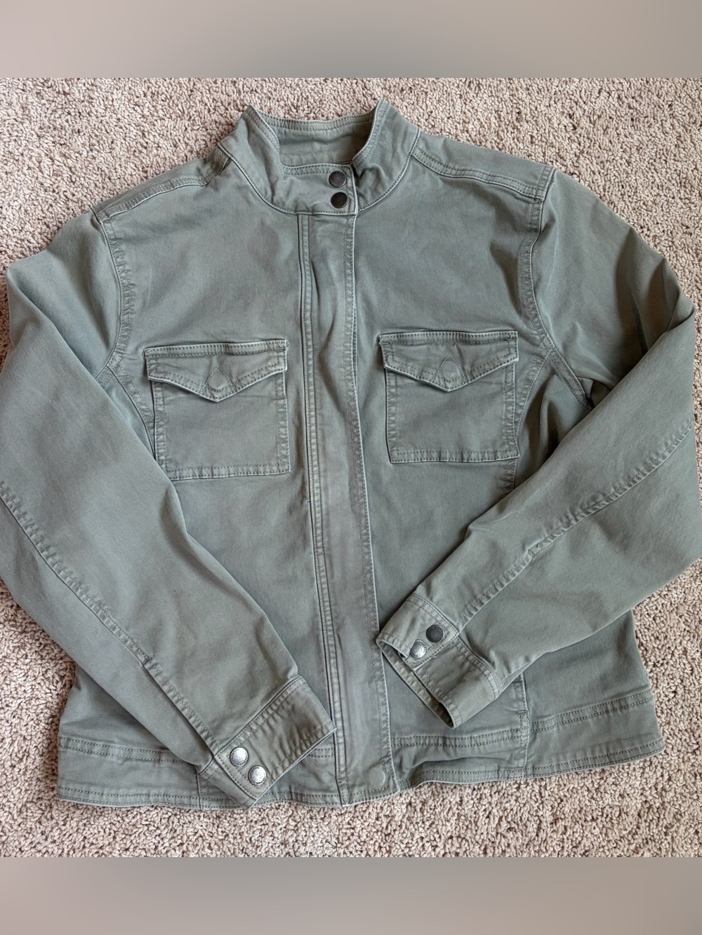 Liverpool Jacket in Shadow Green Size L
